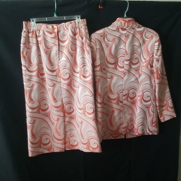 S.O.G.I.C Piece Midi skirt / dress set Women's size 14 - Picture 9 of 12